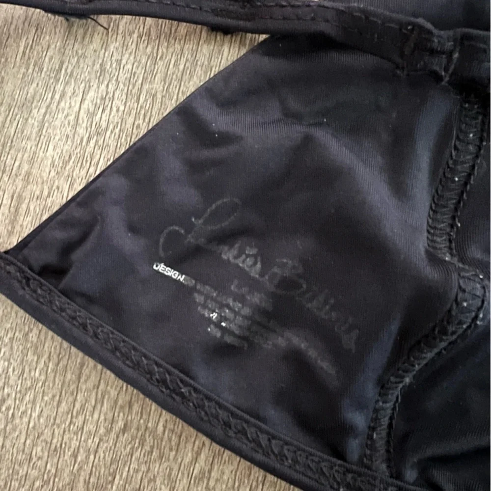 Frankie’s Bikinis Black Triangle Bikini Top